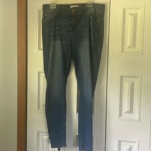 Molly Isadora midrise skinny jeans, size 16, like new